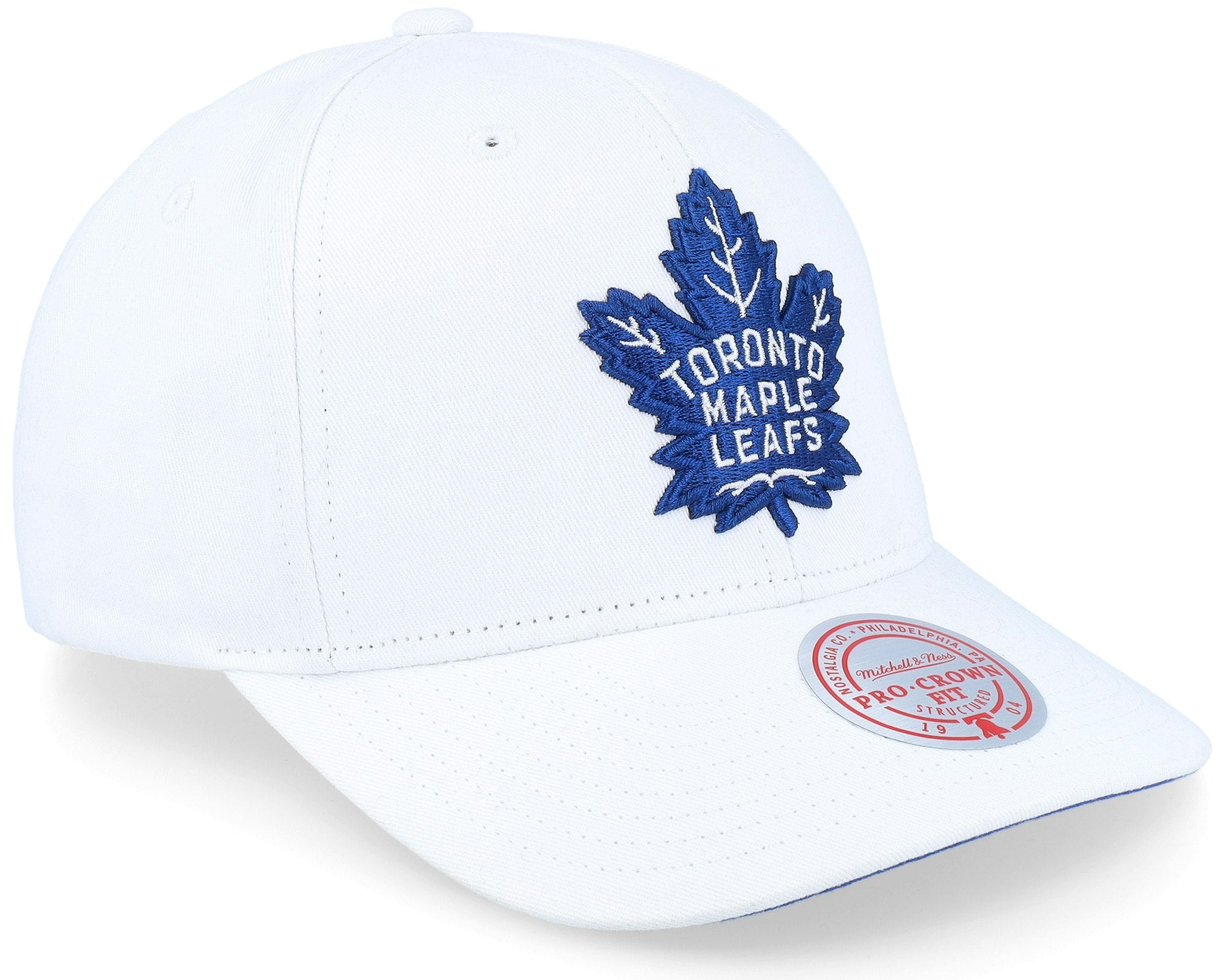 MENS MITCHELL & NESS NHL ALL IN PRO SNAPBACK MAPLE LEAFS - WHITE