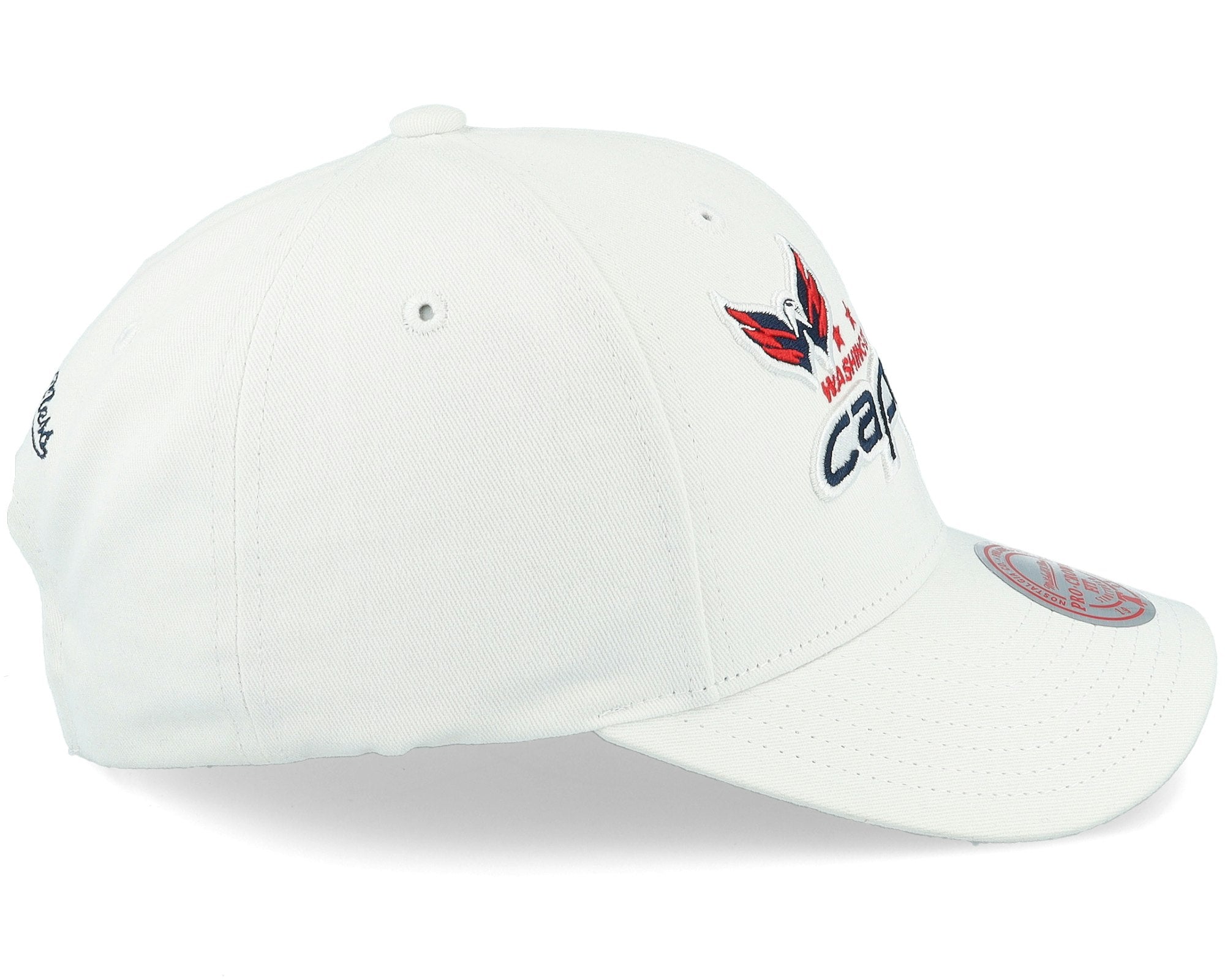 MENS MITCHELL & NESS NHL ALL IN PRO SNAPBACK CAPITALS - WHITE