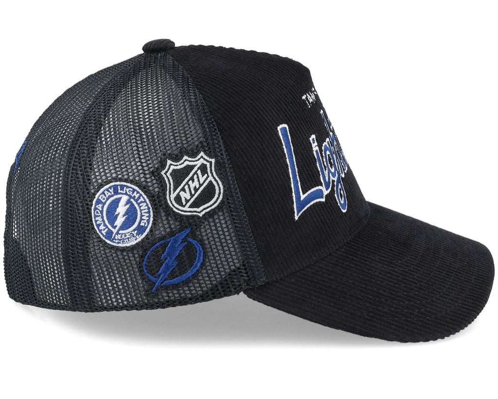 MENS MITCHELL & NESS NHL TIMES UP TRUCKER LIGHTNING