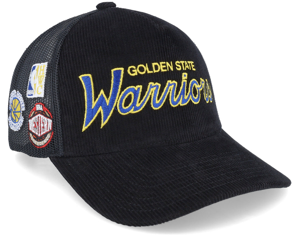 Mens Mitchell & Ness NBA TIMES UP TRUCKER HWC WARRIORS