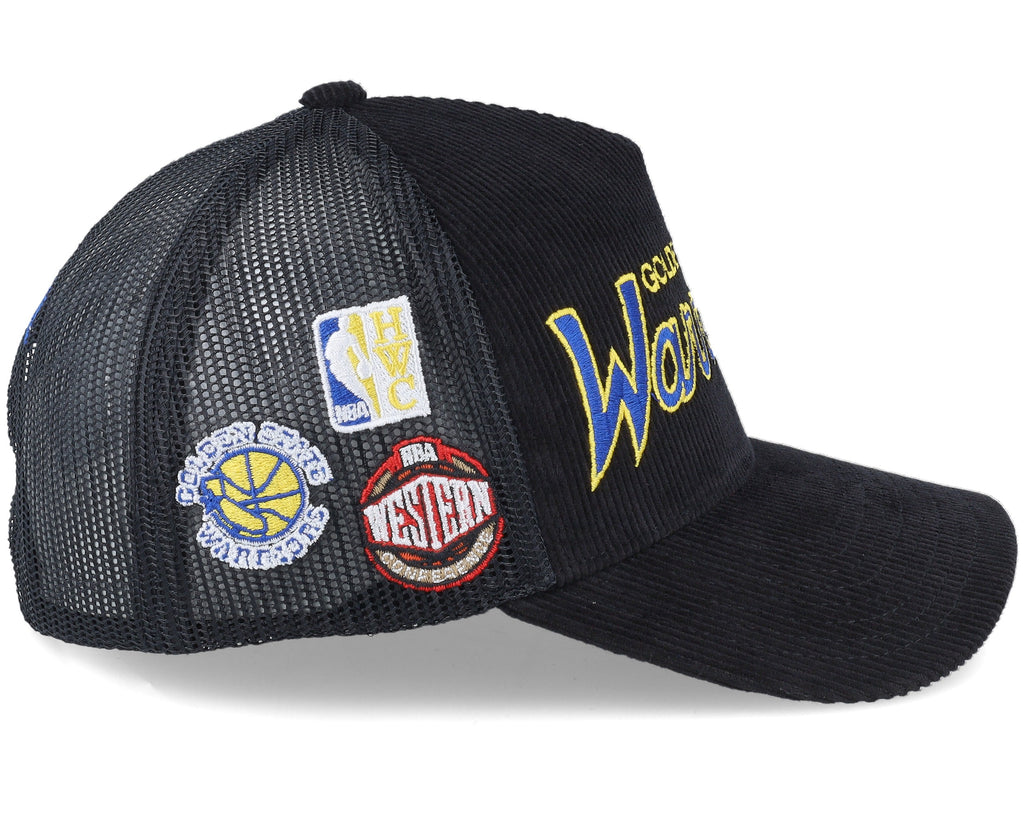 Mens Mitchell & Ness NBA TIMES UP TRUCKER HWC WARRIORS