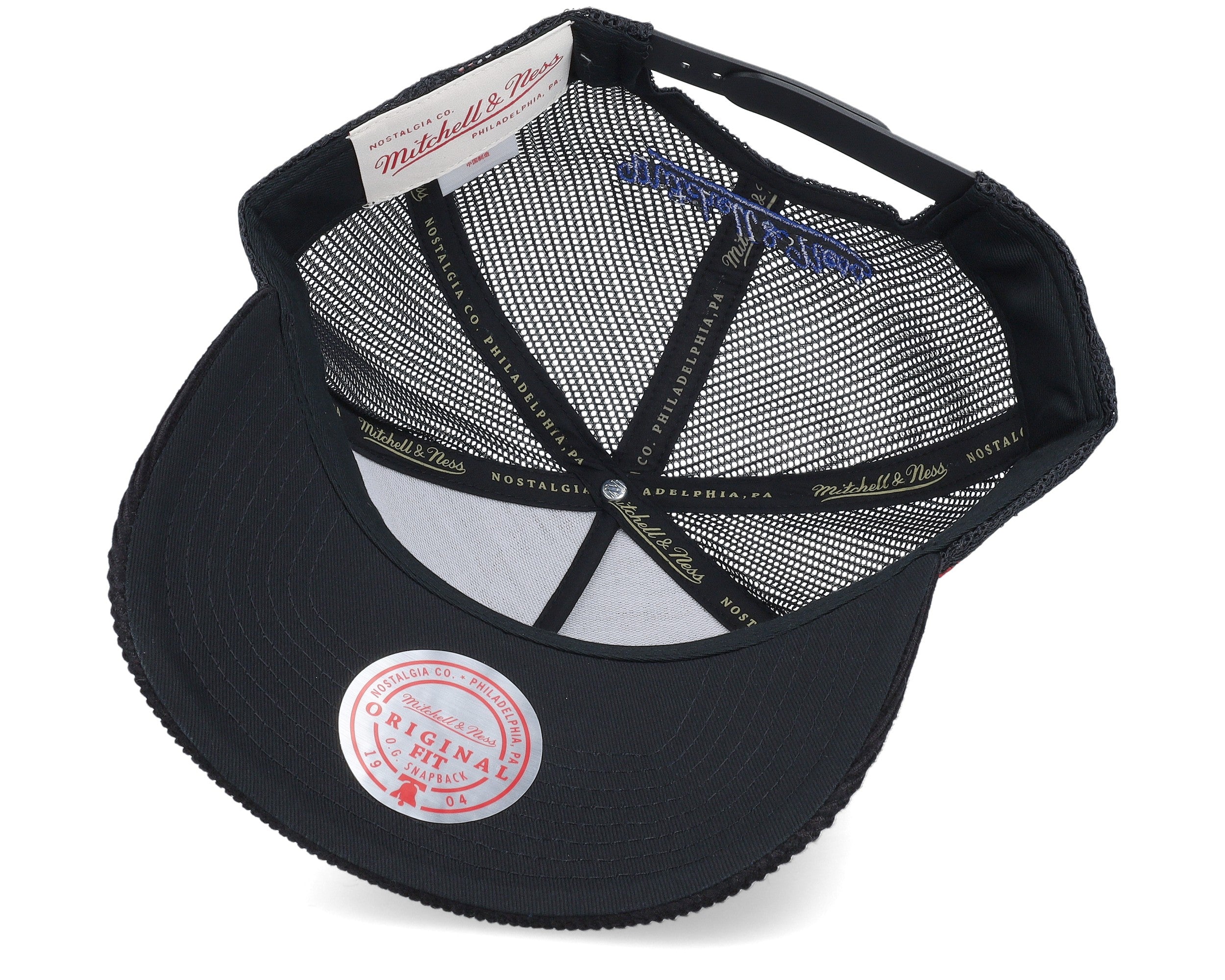 Mens Mitchell & Ness NBA TIMES UP TRUCKER HWC WARRIORS