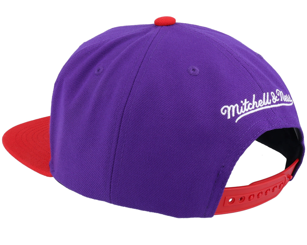 Mens Mitchell & Ness NBA CROSS CHECK SNAPBACK HWC RAPTORS