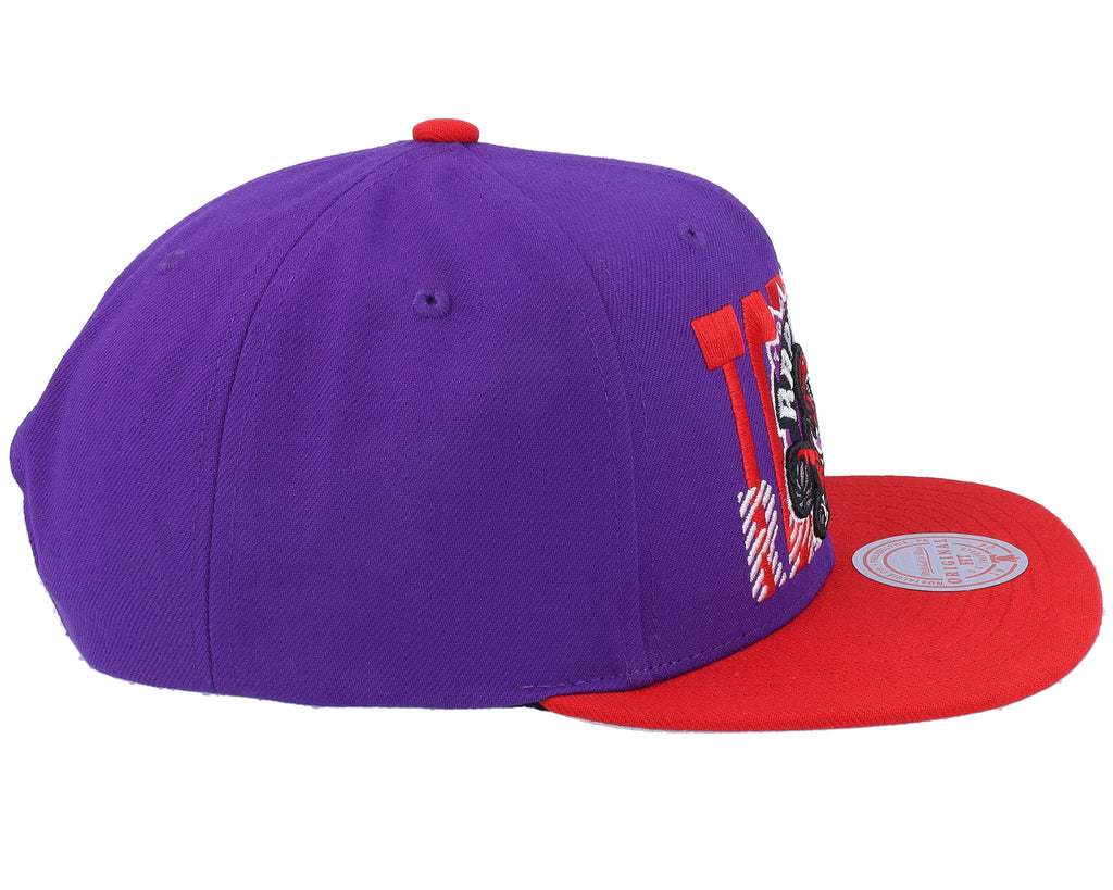 Mens Mitchell & Ness NBA CROSS CHECK SNAPBACK HWC RAPTORS