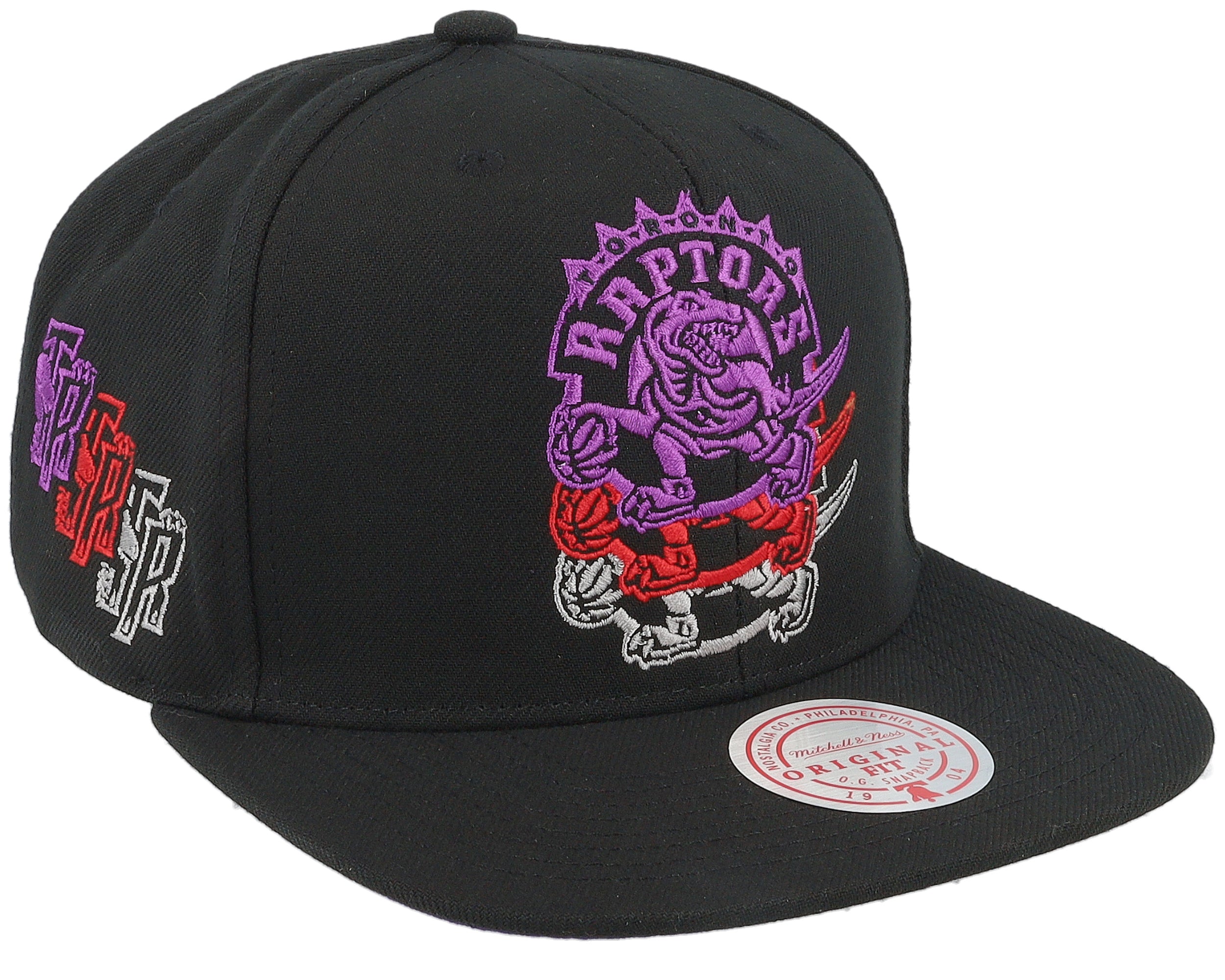 [HHSS6118-TRAYYPPPBLCK] MENS MITCHELL & NESS NBA DROP IT SNAPBACK HWC RAPTORS