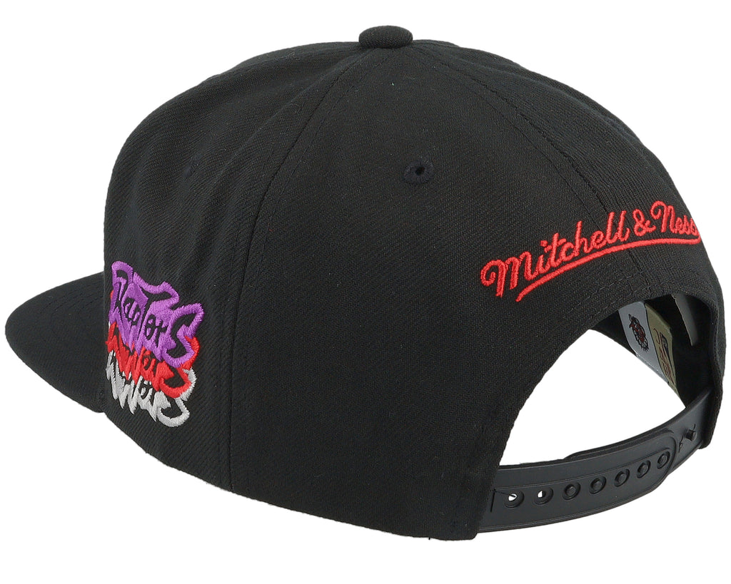 [HHSS6118-TRAYYPPPBLCK] MENS MITCHELL & NESS NBA DROP IT SNAPBACK HWC RAPTORS
