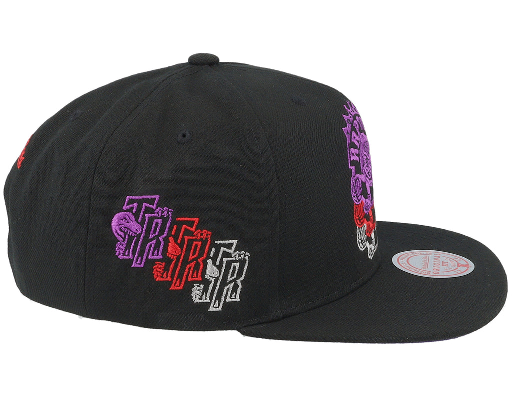 [HHSS6118-TRAYYPPPBLCK] MENS MITCHELL & NESS NBA DROP IT SNAPBACK HWC RAPTORS