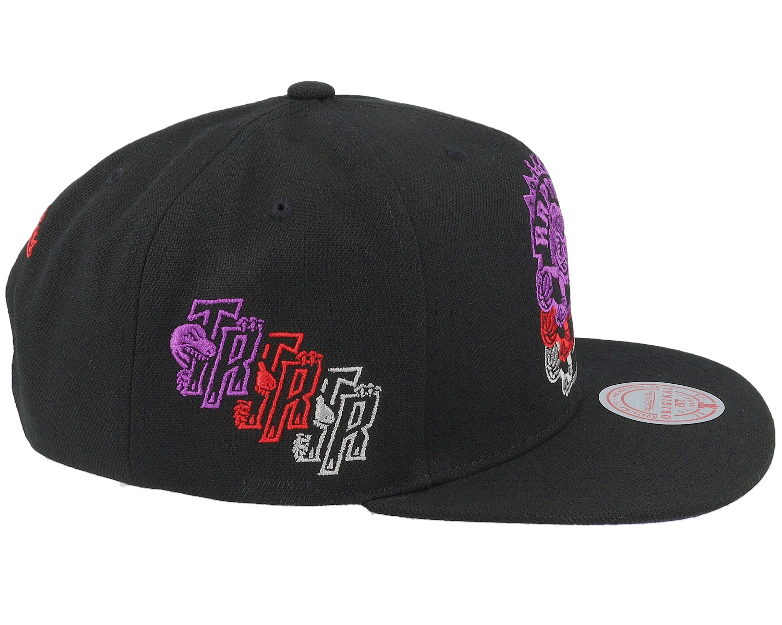 [HHSS6118-TRAYYPPPBLCK] MENS MITCHELL & NESS NBA DROP IT SNAPBACK HWC RAPTORS