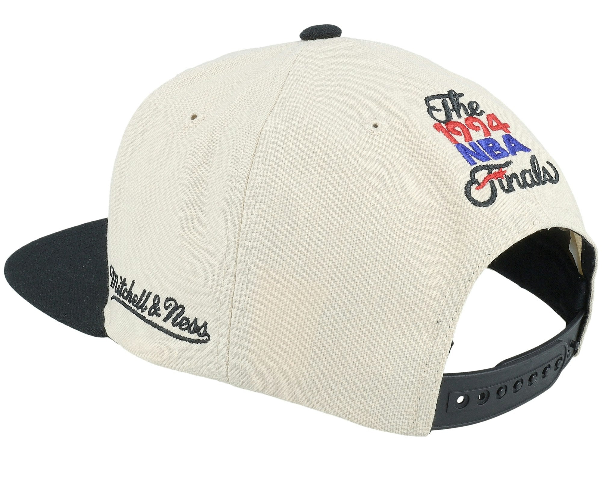 MENS MITCHELL & NESS NBA FINALS REMIX SNAPBACK ROCKETS VS. KNICKS - OFF WHITE