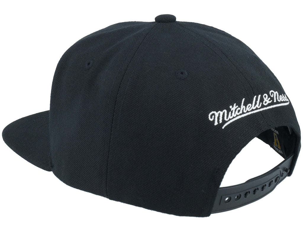 MENS MITCHELL & NESS NHL CHAMP STACK SNAPBACK VNTG PENGUINS - BLACK