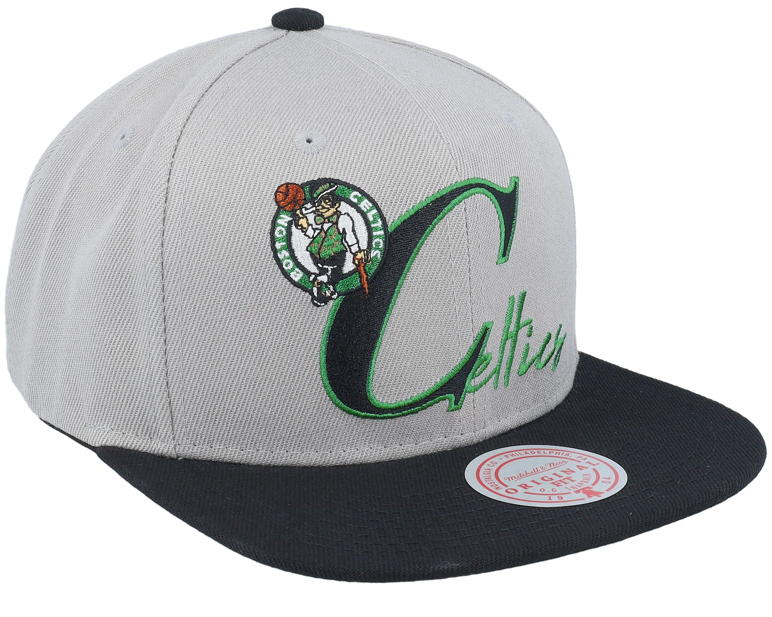 Mens Mitchell & Ness NBA TOP LETTER SNAPBACK CELTICS