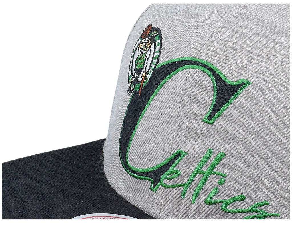 Mens Mitchell & Ness NBA TOP LETTER SNAPBACK CELTICS