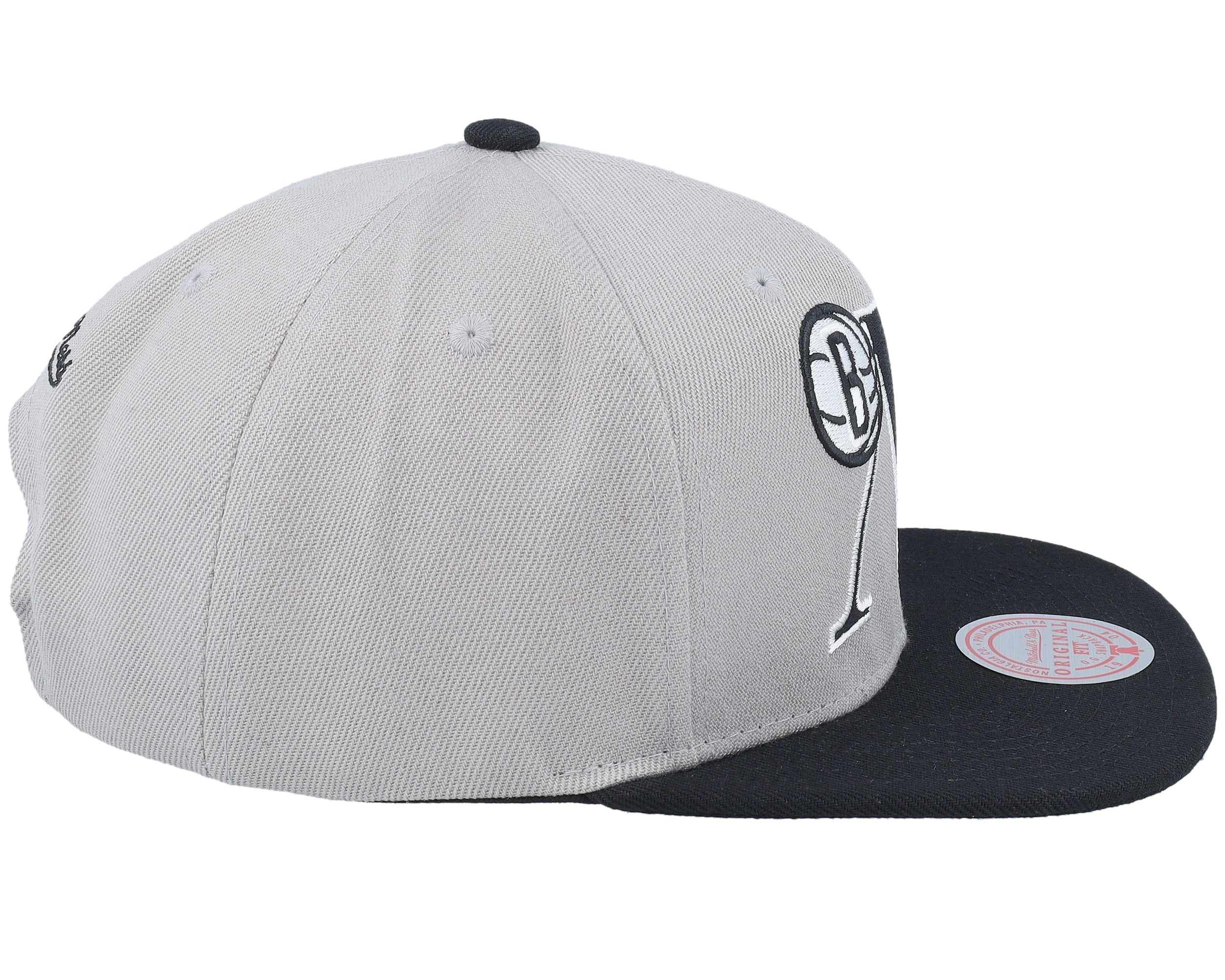 Mens Mitchell & Ness NBA TOP LETTER SNAPBACK NETS
