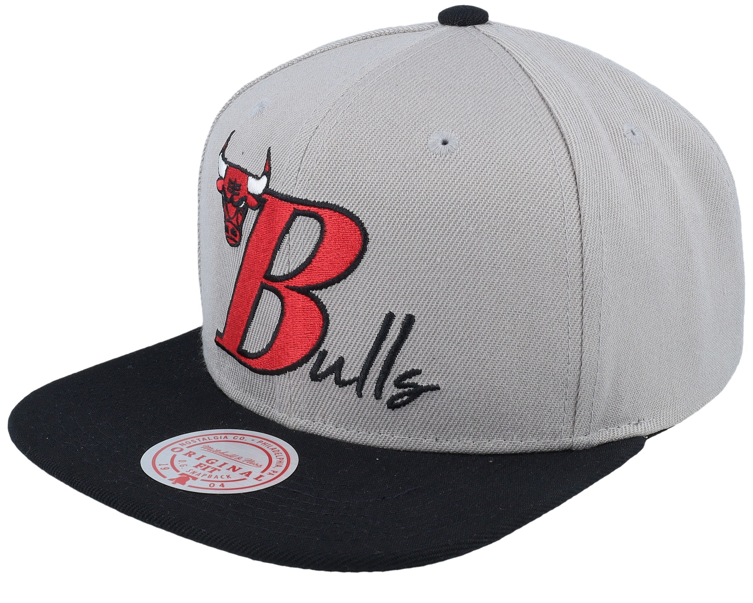 Mens Mitchell & Ness NBA TOP LETTER SNAPBACK BULLS