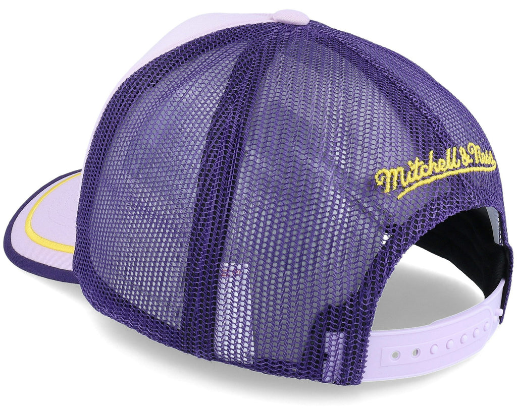MENS MITCHELL & NESS NBA TEAM ROYALTY TRUCKER LAKERS - PURPLE