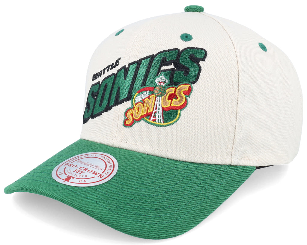 Mens Mitchell & Ness NBA RETRO TYPE PRO SNAPBACK HWC SUPERSONICS