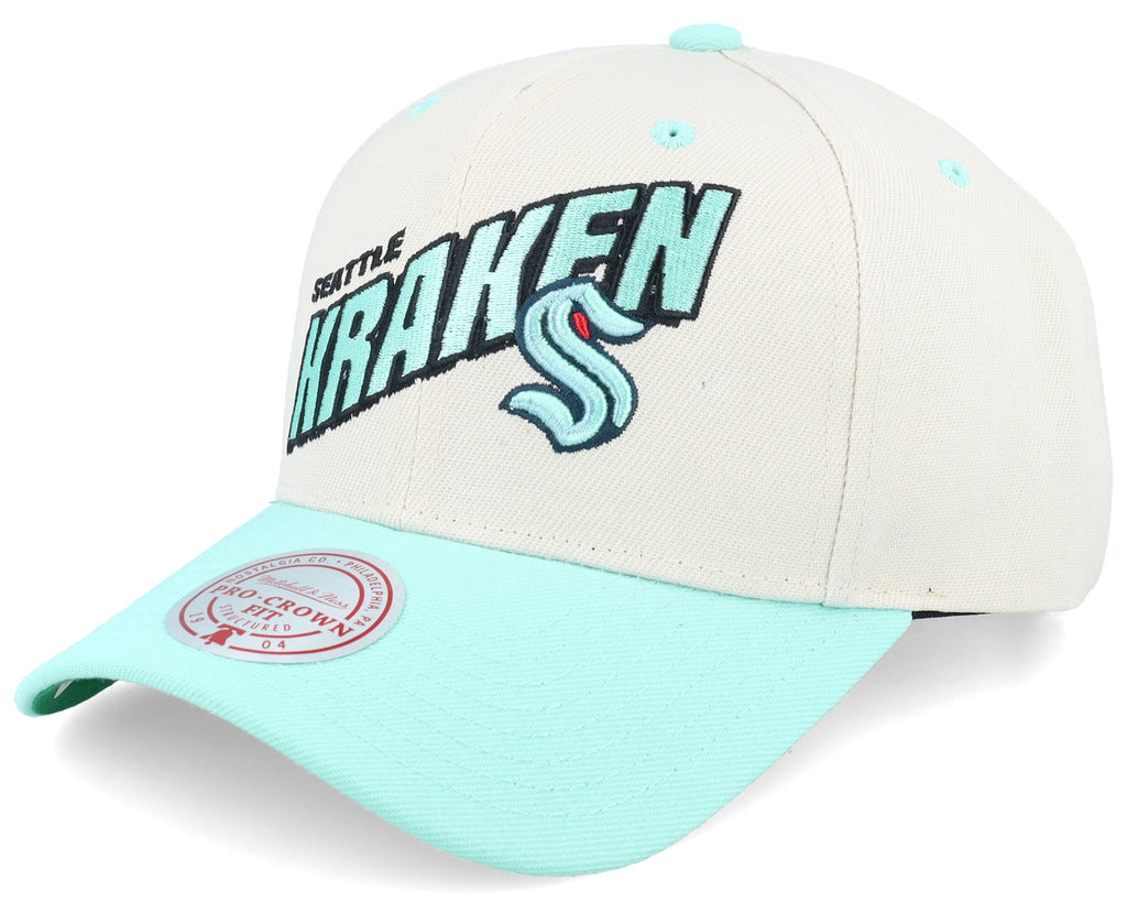 Mens Mitchell & Ness NHL RETRO TYPE PRO SNAPBACK KRAKEN