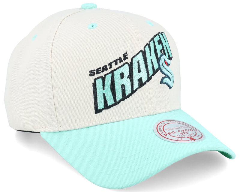 Mens Mitchell & Ness NHL RETRO TYPE PRO SNAPBACK KRAKEN
