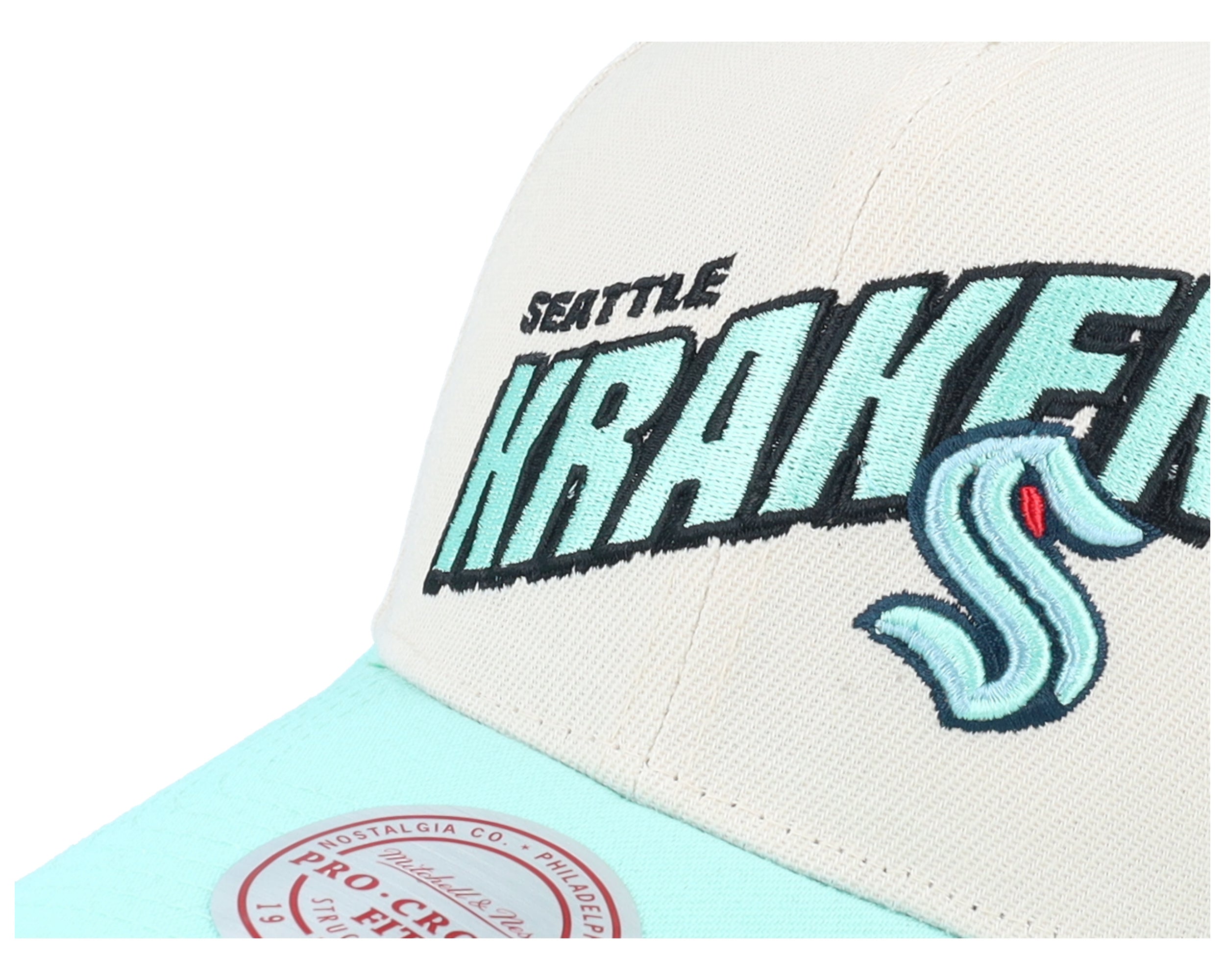 Mens Mitchell & Ness NHL RETRO TYPE PRO SNAPBACK KRAKEN