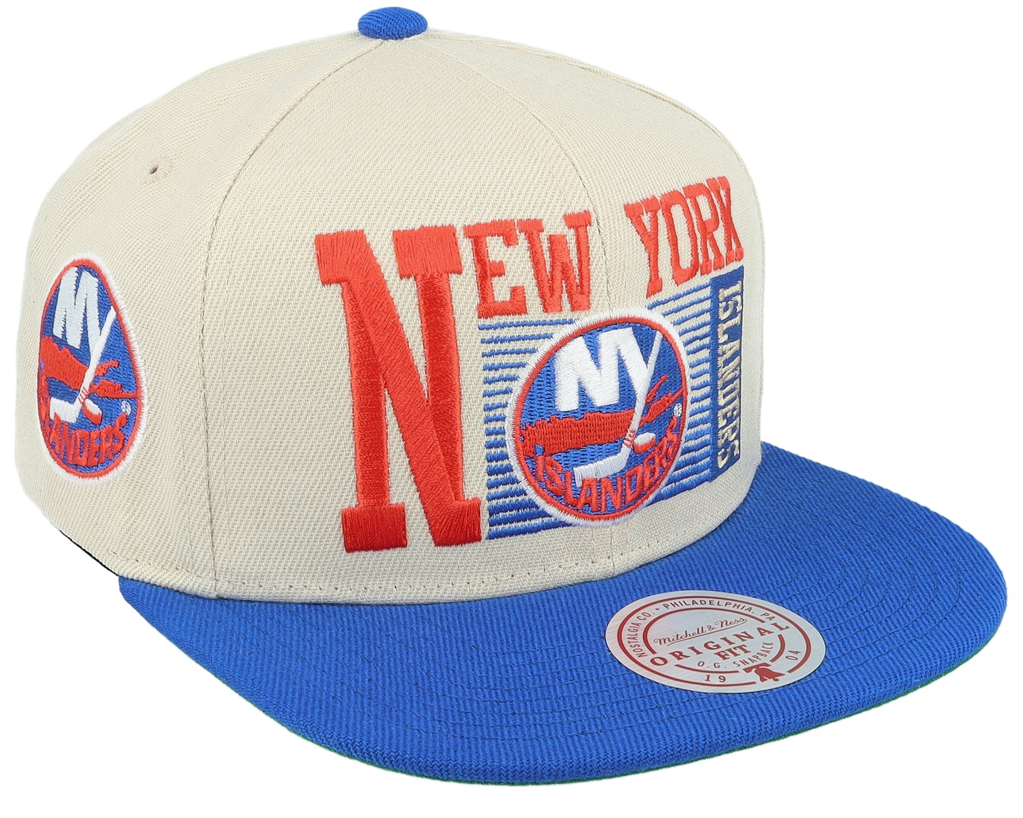 MENS MITCHELL & NESS NHL SPEED ZONE SNAPBACK VNTG ISLANDERS
