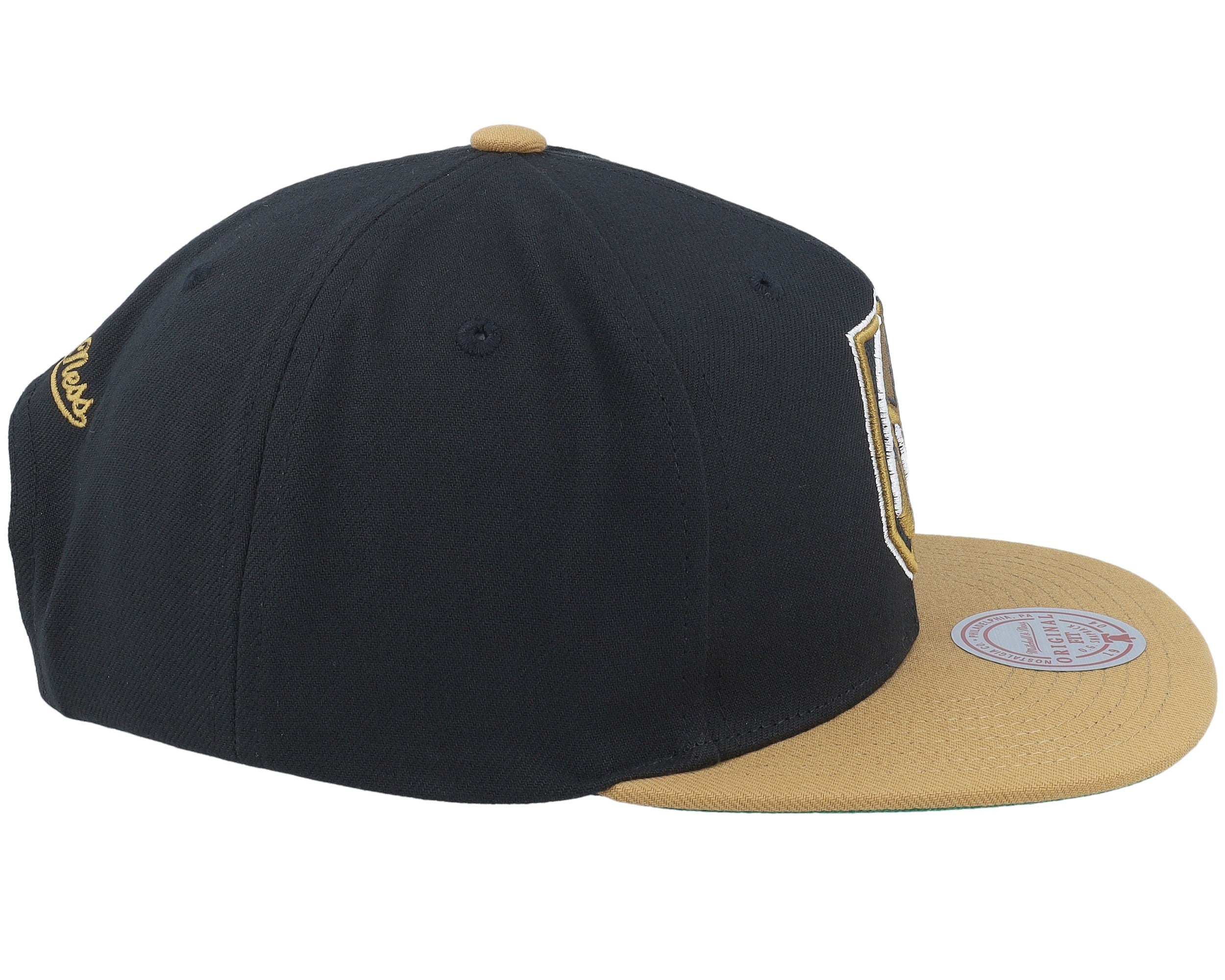 Mens Mitchell & Ness NHL 2 TONE SIDE PATCH SNAPBACK KNIGHTS