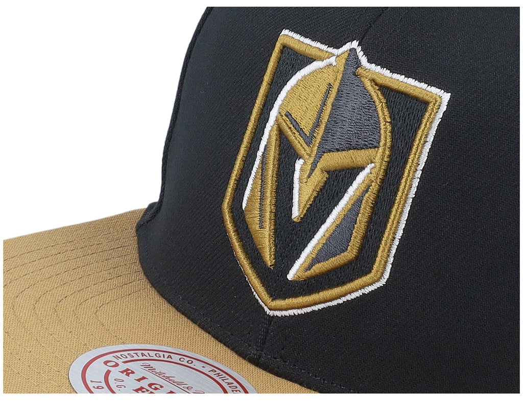 Mens Mitchell & Ness NHL 2 TONE SIDE PATCH SNAPBACK KNIGHTS