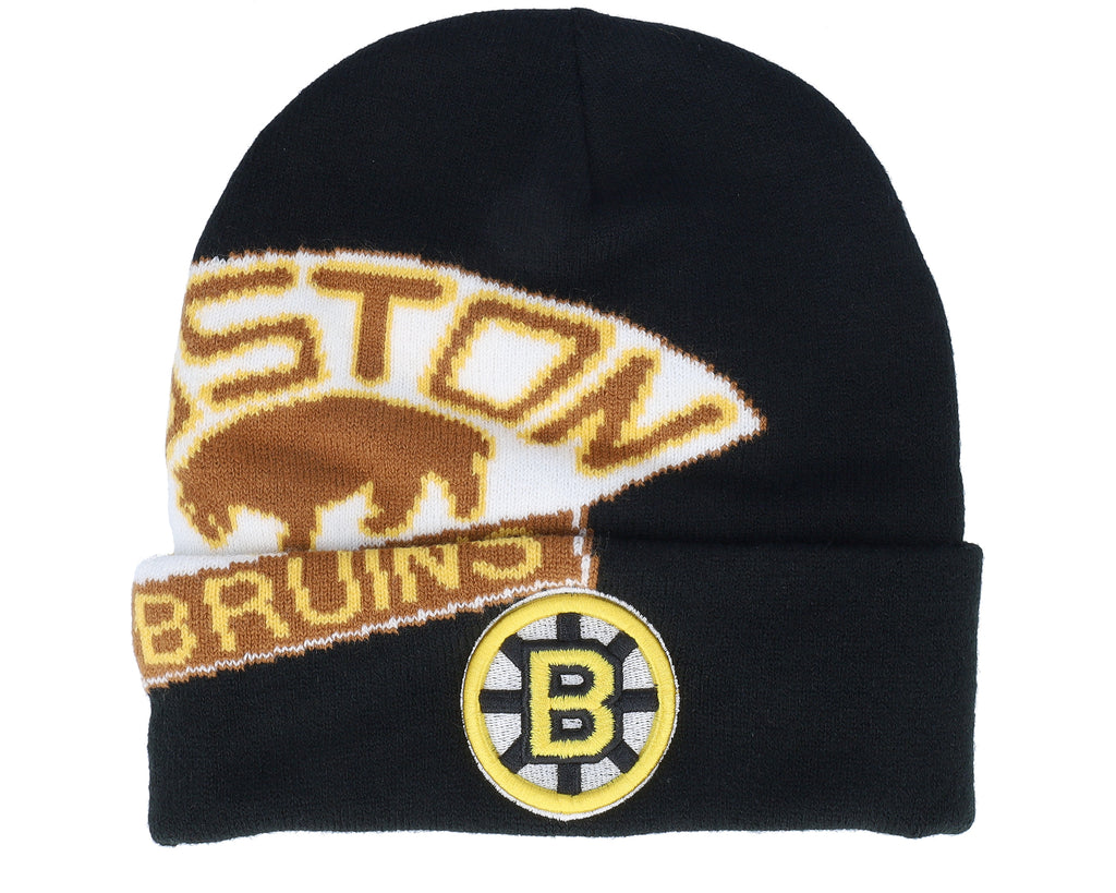 Mens Mitchell & Ness NHL CRICKET KNIT VNTG BRUINS