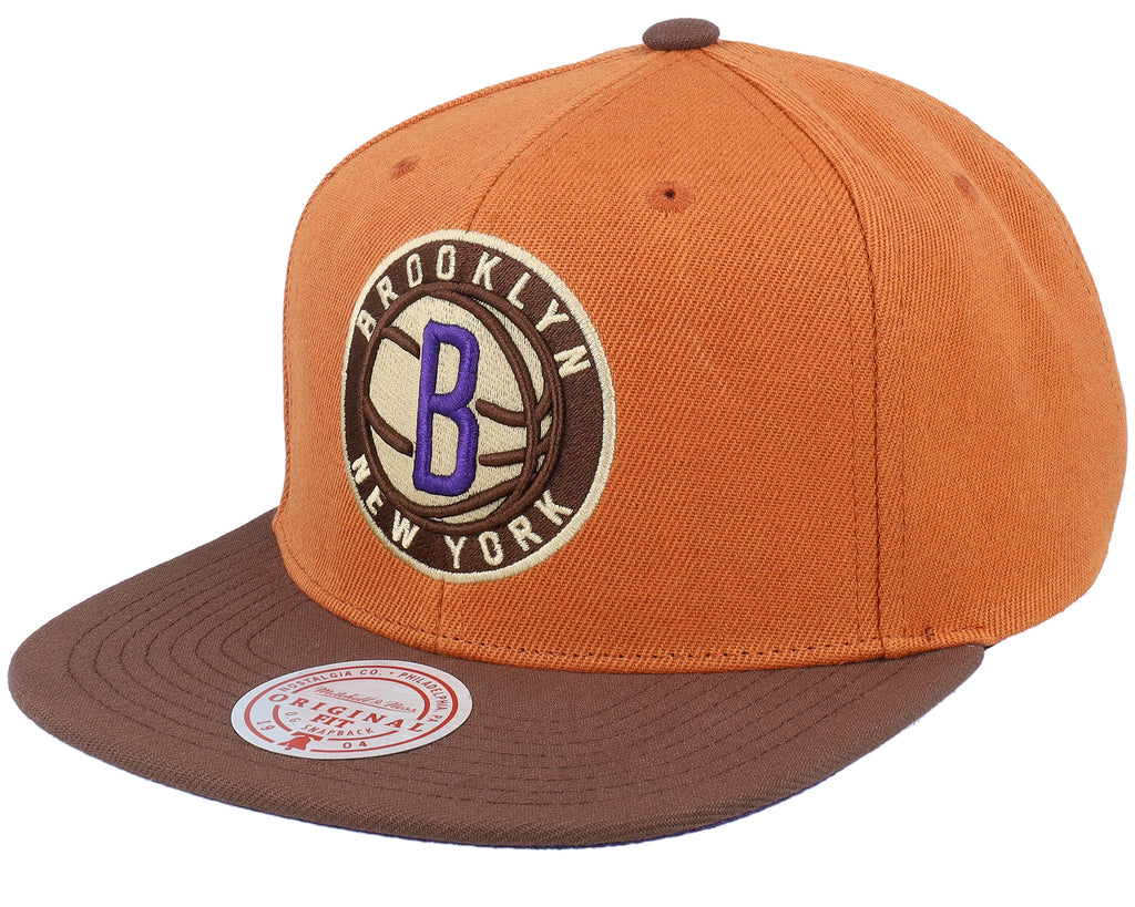 Mens Mitchell & Ness NBA SWEET POTATO PIE SNAPBACK NETS