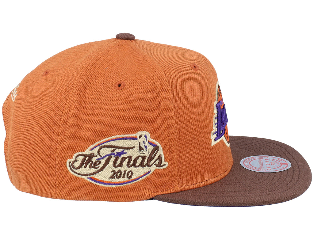 Mens Mitchell & Ness NBA SWEET POTATO PIE SNAPBACK LAKERS