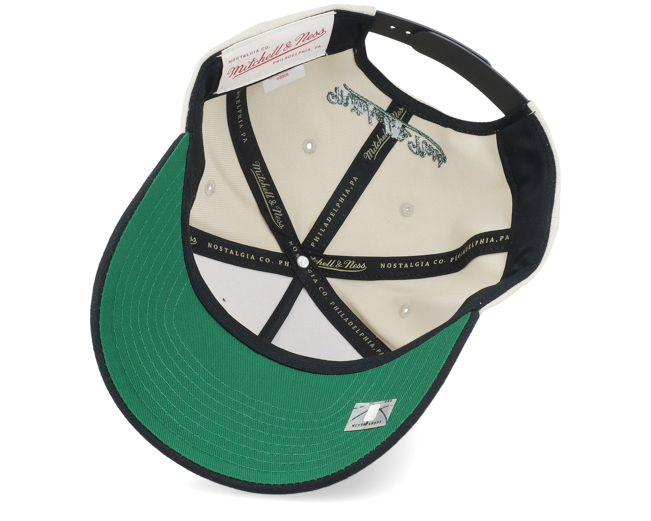 MENS MITCHELL & NESS NBA WORLD FAMOUS PRO SNAPBACK HWC SUPERSONICS