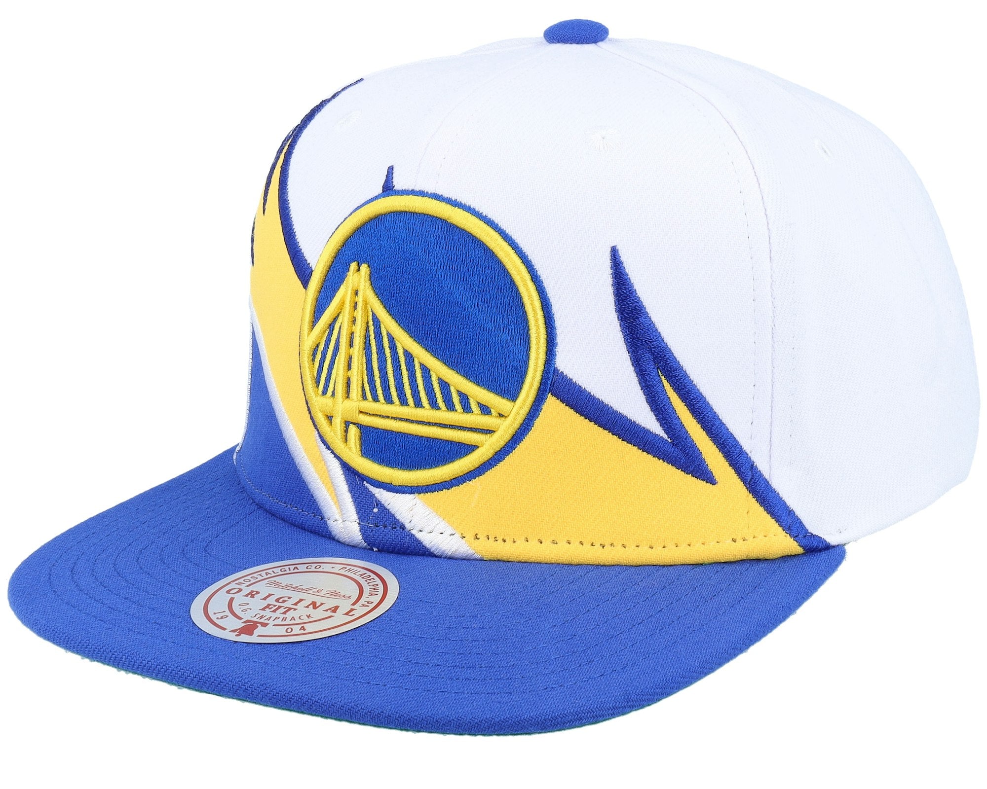 MENS MITCHELL & NESS NBA WAVERUNNER SNAPBACK WARRIORS