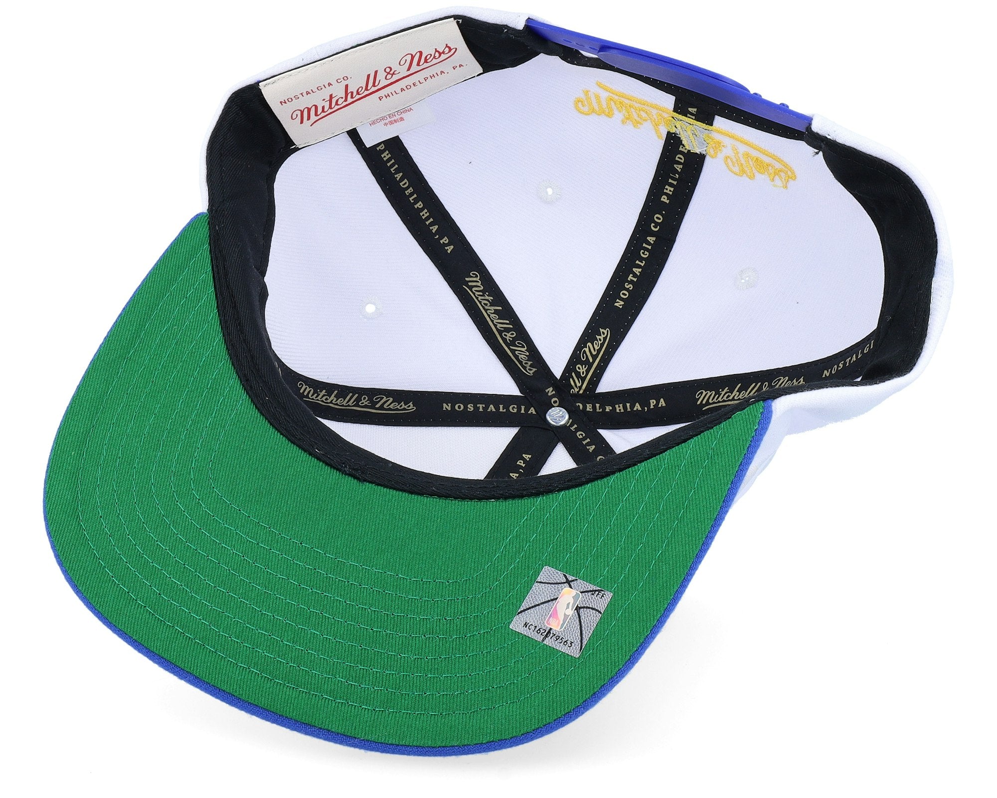 MENS MITCHELL & NESS NBA WAVERUNNER SNAPBACK WARRIORS