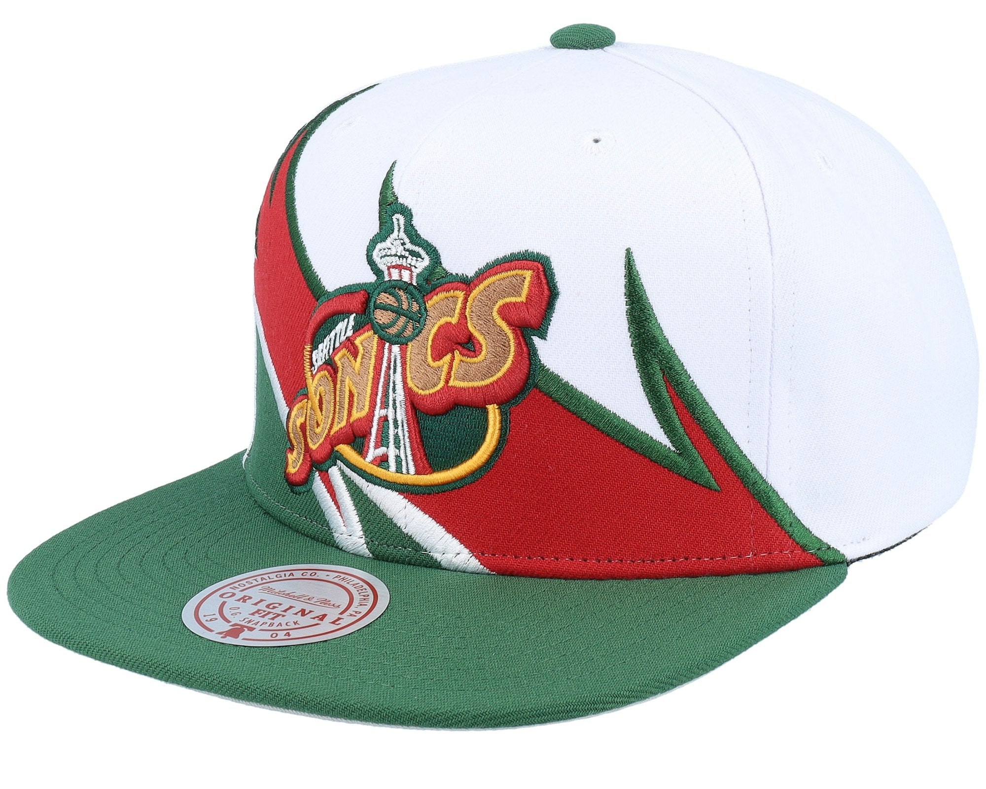 MENS MITCHELL & NESS NBA WAVERUNNER SNAPBACK HWC SUPERSONICS