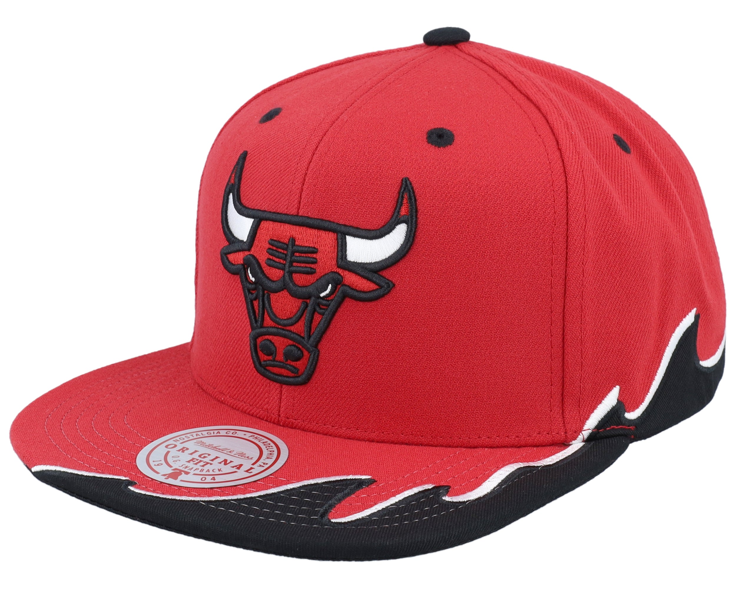 Mens Mitchell & Ness NBA RISING TIDE SNAPBACK BULLS