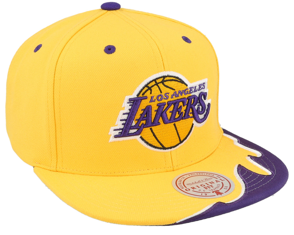 Mens Mitchell & Ness NBA RISING TIDE SNAPBACK LAKERS