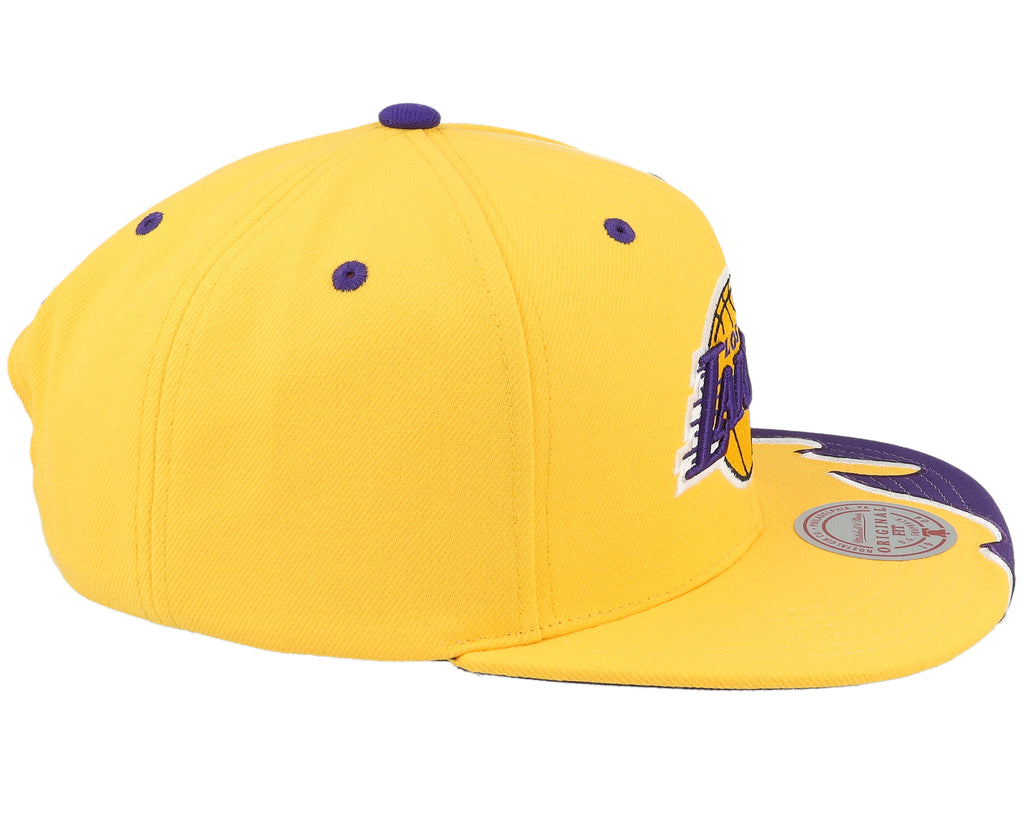 Mens Mitchell & Ness NBA RISING TIDE SNAPBACK LAKERS