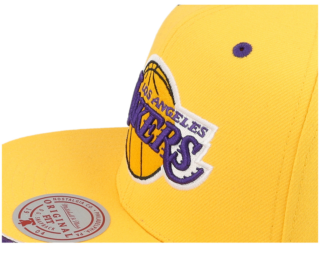 Mens Mitchell & Ness NBA RISING TIDE SNAPBACK LAKERS