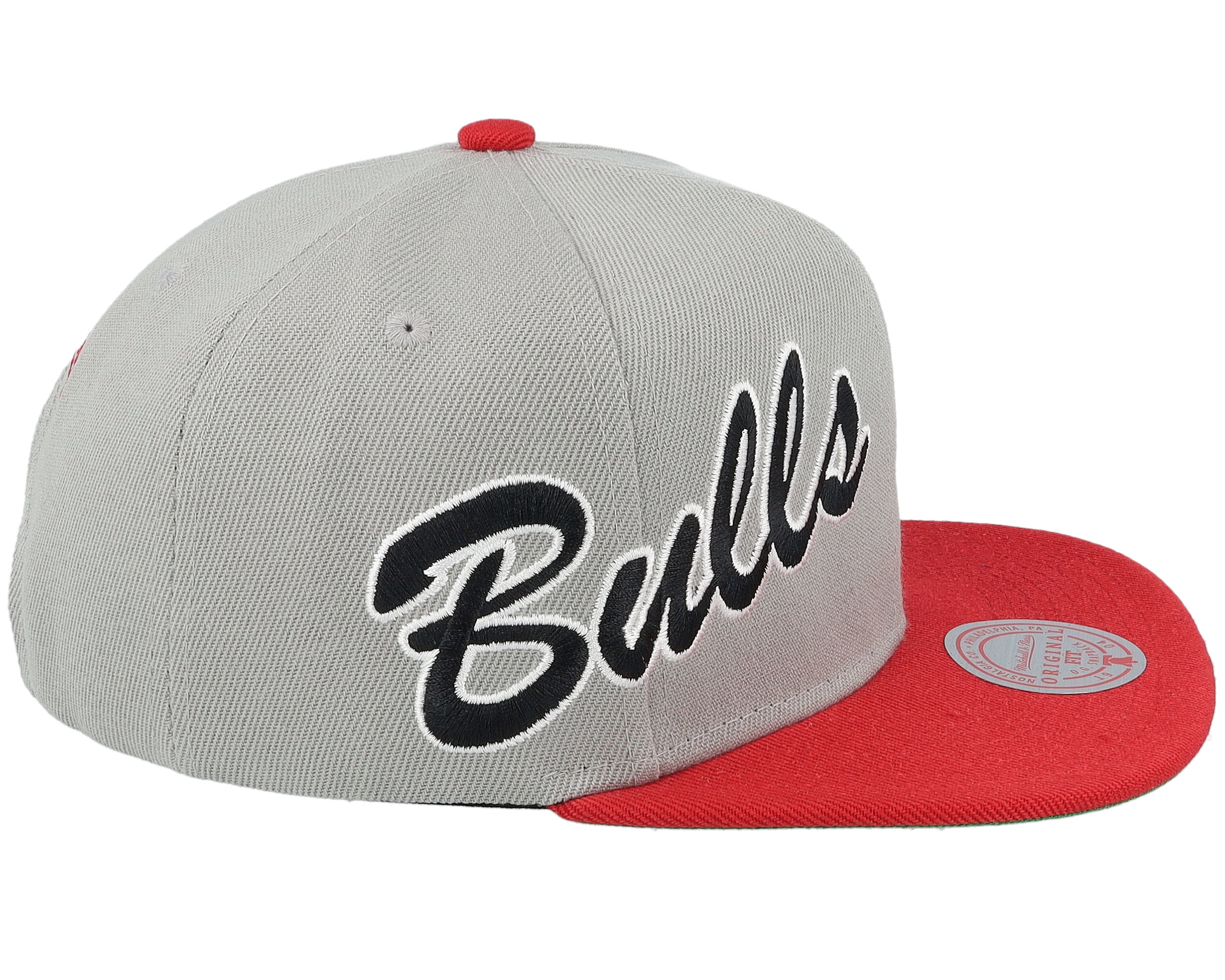 Mens Mitchell & Ness NBA KNOCK OUT PANEL SNAPBACK BULLS