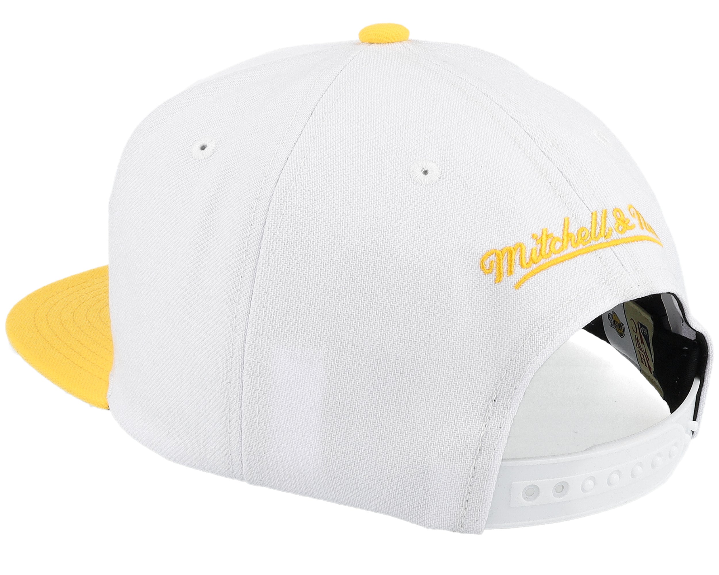 Mens Mitchell & Ness NBA 00-02 CHAMP FLIPSIDE SNAPBACK HWC LAKERS