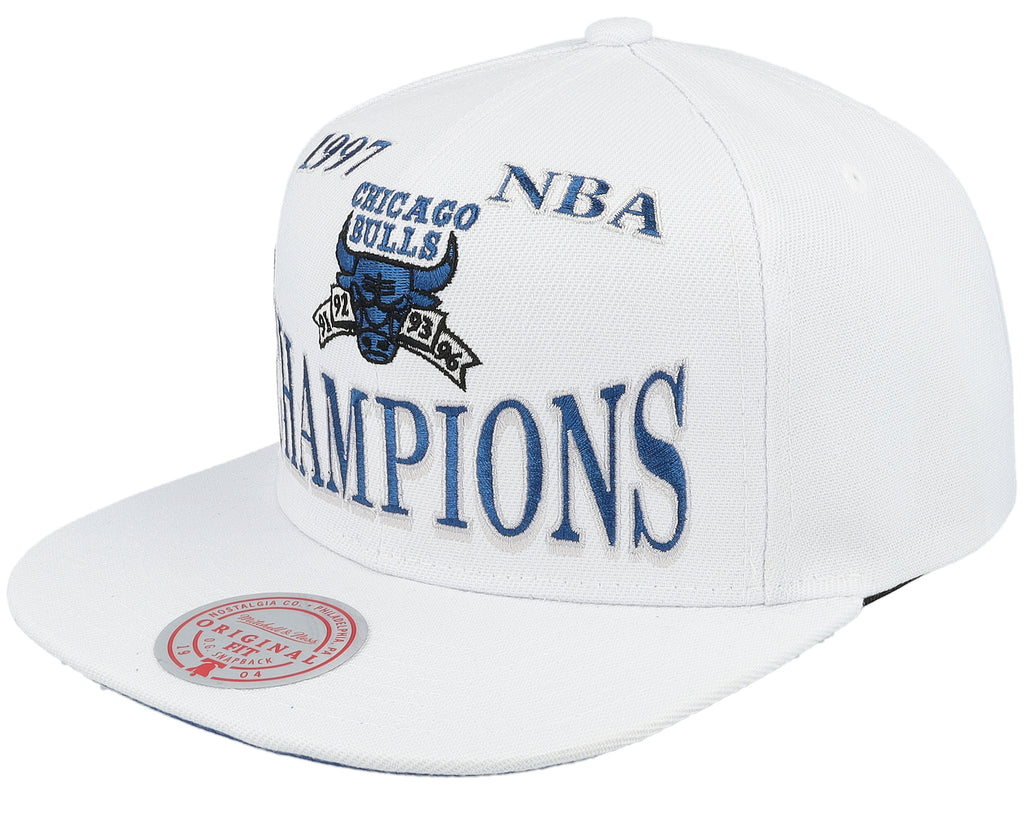 Mens Mitchell & Ness NBA 97 CHAMP FLIPSIDE SNAPBACK HWC BULLS