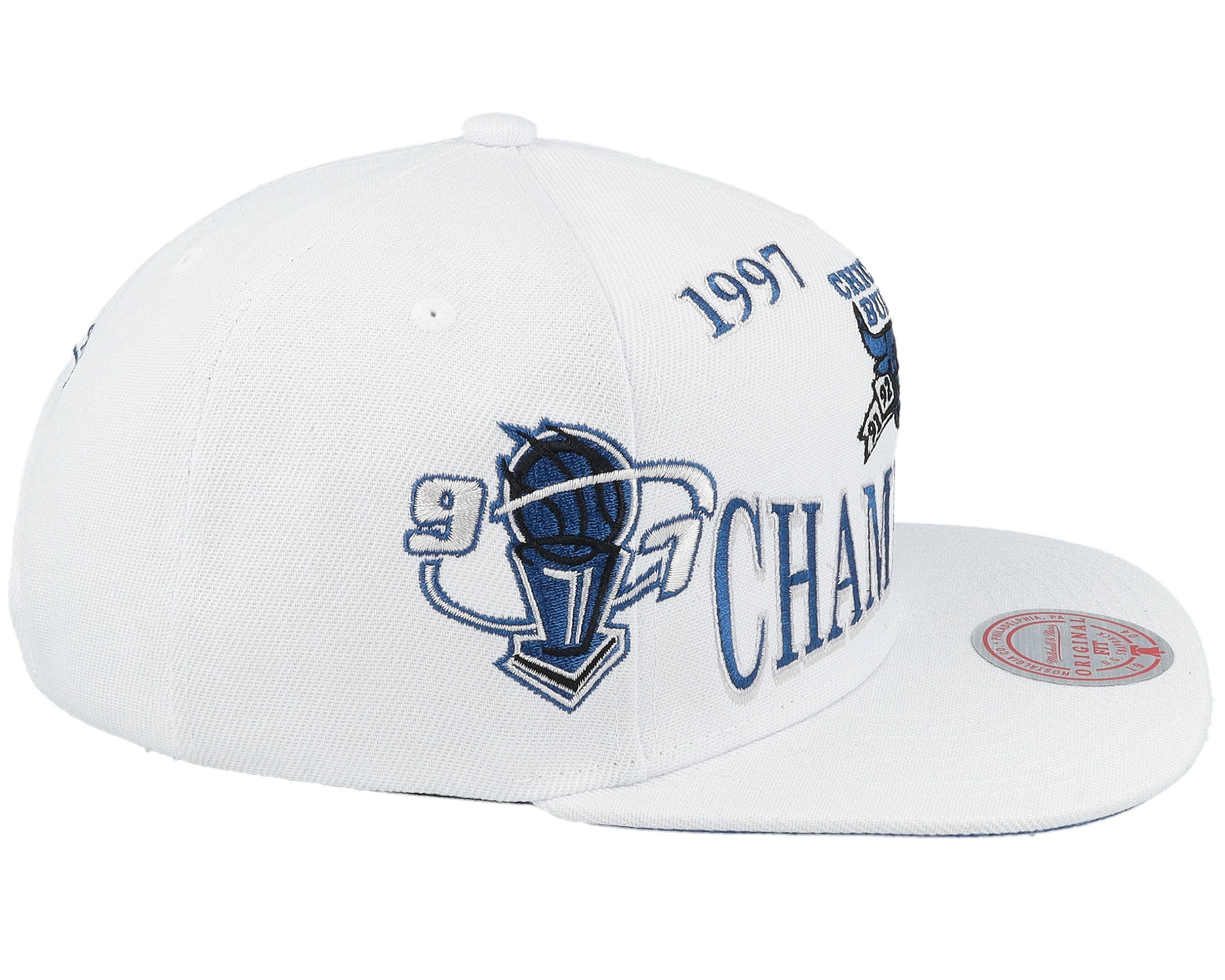 Mens Mitchell & Ness NBA 97 CHAMP FLIPSIDE SNAPBACK HWC BULLS