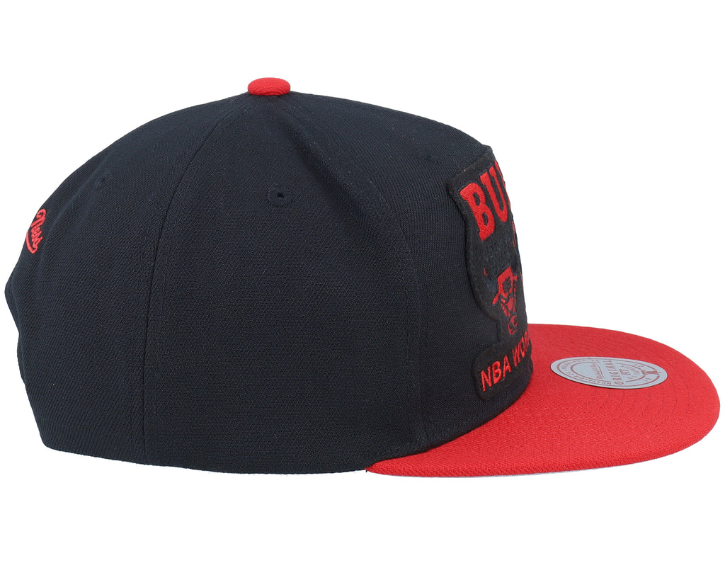 Mens Mitchell & Ness NBA 91 CHAMP FLIPSIDE SNAPBACK HWC BULLS