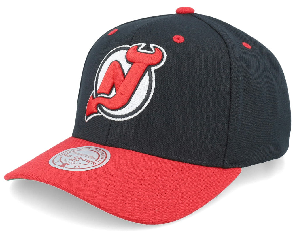 MENS MITCHELL & NESS NHL ALL IN 2.0 PRO SNAPBACK DEVILS - BLACK