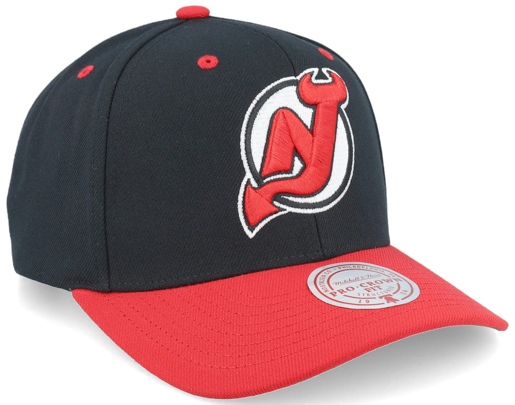 MENS MITCHELL & NESS NHL ALL IN 2.0 PRO SNAPBACK DEVILS - BLACK