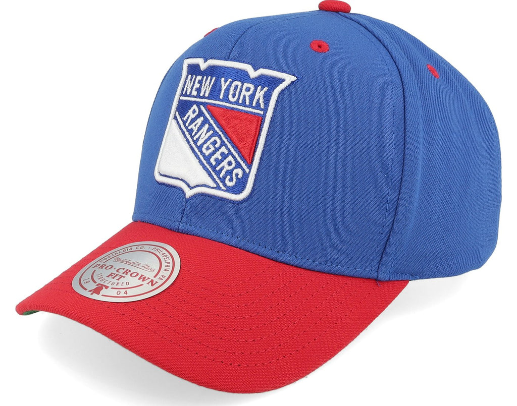 MENS MITCHELL & NESS NHL ALL IN 2.0 PRO SNAPBACK RANGERS - BLUE