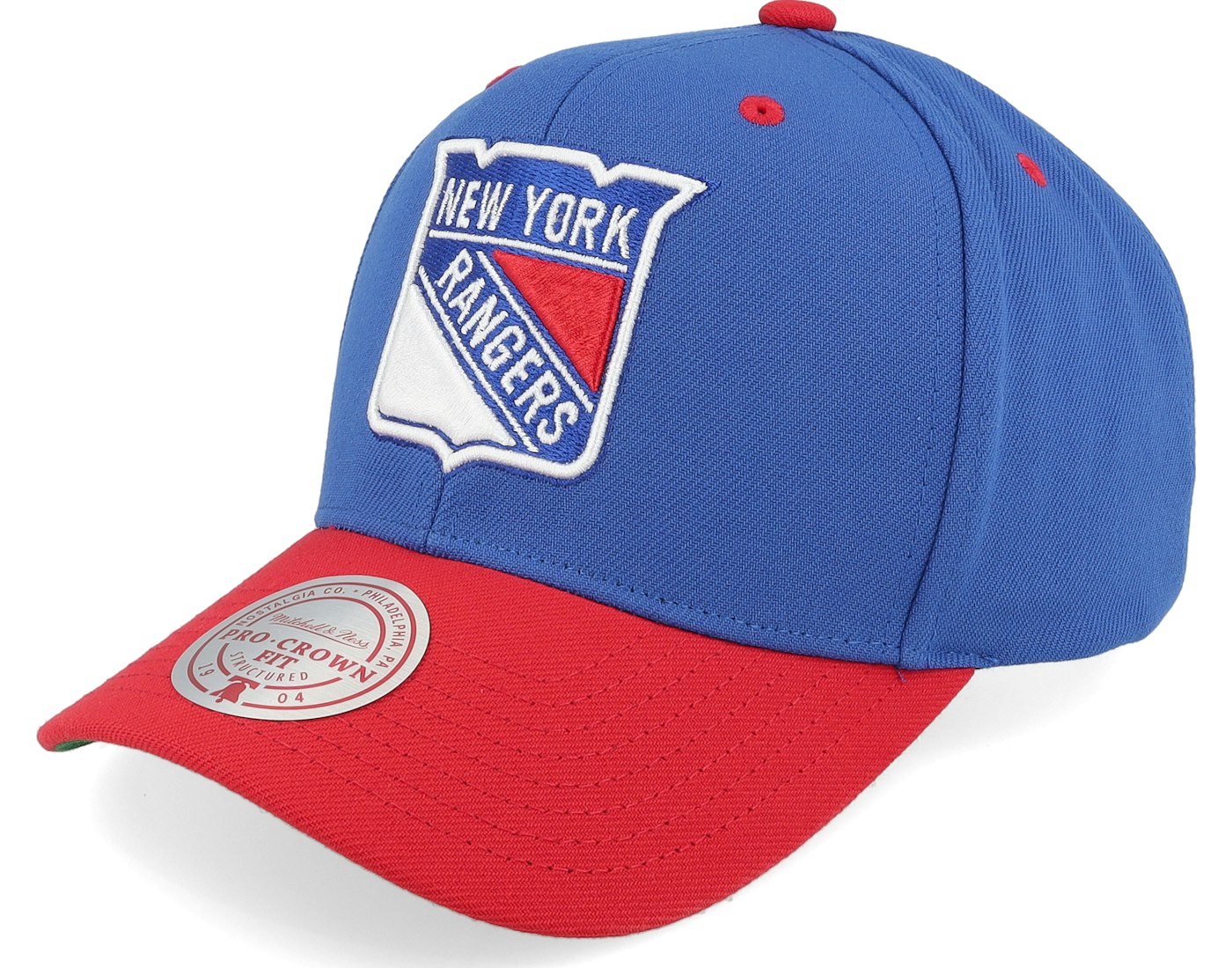 MENS MITCHELL & NESS NHL ALL IN 2.0 PRO SNAPBACK RANGERS - BLUE