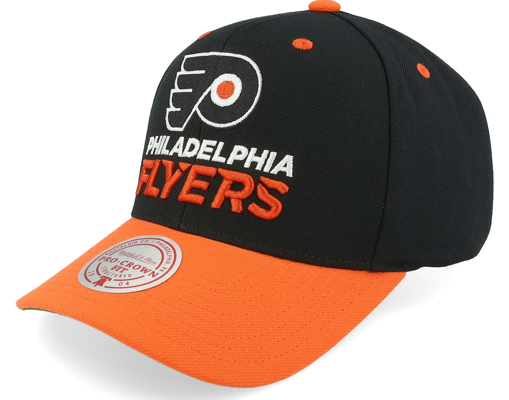 MENS MITCHELL & NESS NHL ALL IN 2.0 PRO SNAPBACK FLYERS - BLACK