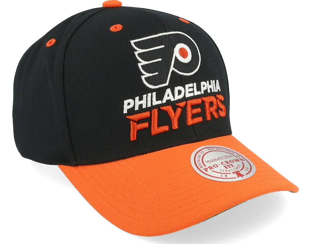 MENS MITCHELL & NESS NHL ALL IN 2.0 PRO SNAPBACK FLYERS - BLACK