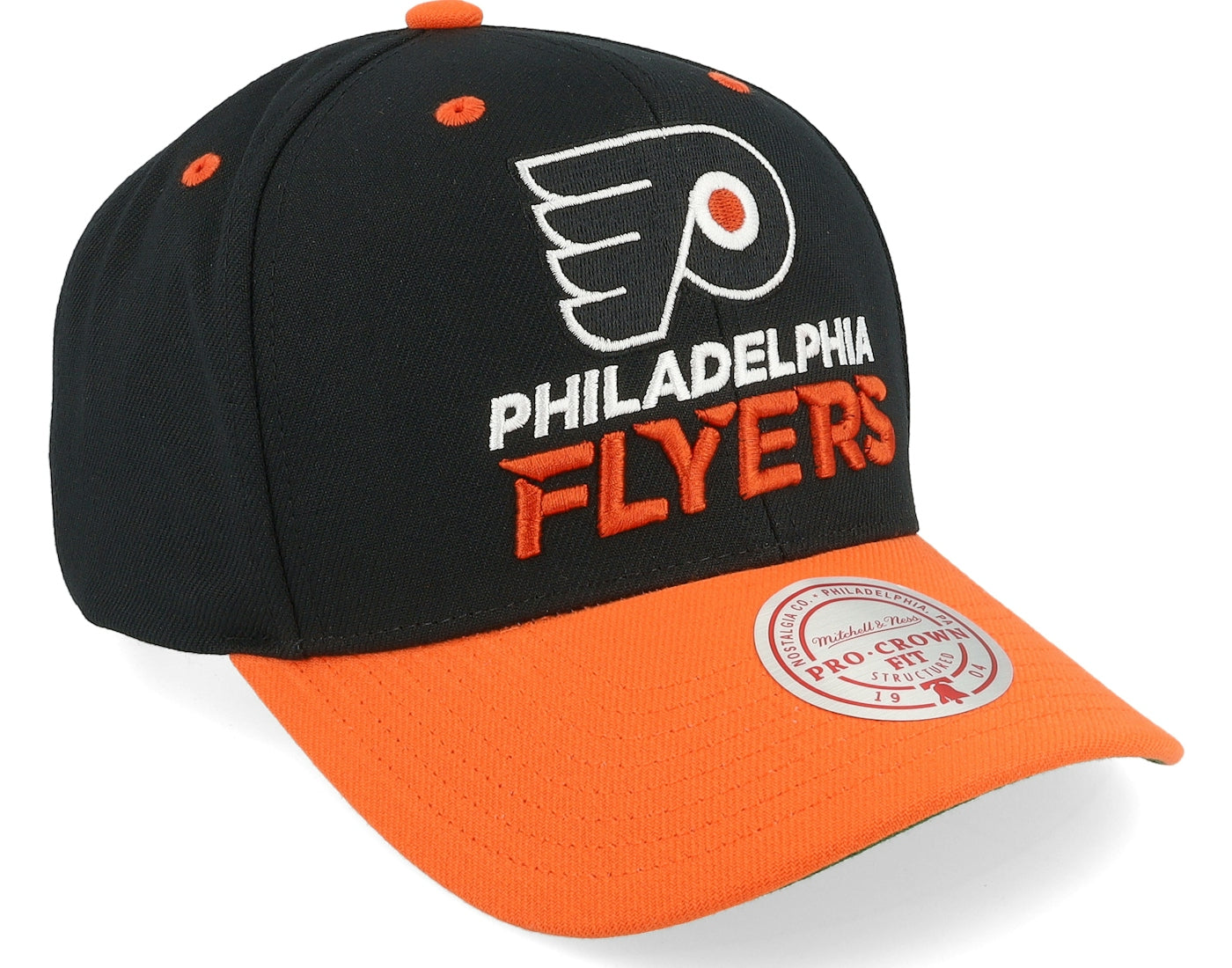 MENS MITCHELL & NESS NHL ALL IN 2.0 PRO SNAPBACK FLYERS - BLACK