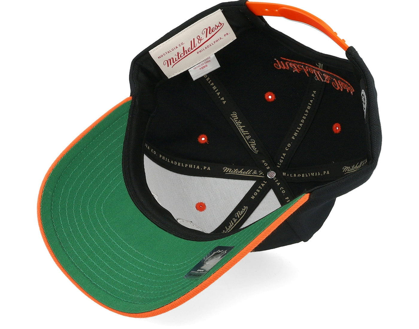 MENS MITCHELL & NESS NHL ALL IN 2.0 PRO SNAPBACK FLYERS - BLACK